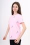 Girl's Printed Crew Neck Short Sleeve T-Shirt - 3