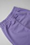 Girl's Pocketless Jogger Sweatpants, Ribbed Knit Pieces - 3