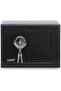 Mini Safe Box with Key Lock - 17x23x17 cm, White - 5