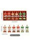 6 Pieces Carousel Christmas Tree Ornament/ Boxed and Set of 6 Wooden Carousel New Year Ornament/Christmas Gift