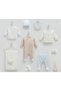 İncibaby 100% Cotton Little Fly 10-Piece Baby Boy Hospital Discharge Set 0-3 Months New Season