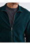 Özmarka New Season Stand Collar Long Sleeve Men's Zippered Sweatshirt - 3