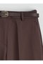 Seray New Season Women's Cigarette Pants with Belt at the Waist - 6