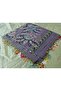 Ve Reyhan Handmade Needlework Writing, Scarf, Yemeni, Mevlit Shawl, Gift with 4 Edges Embroidered - 4