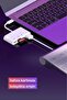 محول Lightning OTG - USB + بطاقة SD + قارئ بطاقات Micro SD - محول iPhone OTG - 3