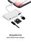 محول Lightning OTG - USB + بطاقة SD + قارئ بطاقات Micro SD - محول iPhone OTG - 2