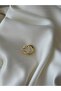 Brass Ring Model Gold Color Right Cartilage Earring - 3