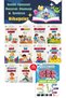 1St Grade Bir Fikrim Var Story Set (16 Pages) - Life Knowledge Book with Gift