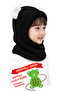 Cute Teddy Bear Panda Children's Hooded Ear Plush Beanie Welsoft Windproof Hat with Neck Collar - 2