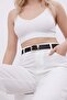 Gold Buckle Women's Belt, Jacket Belt, Trouser Belt, - 4