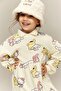 Girl's Printed Long Sleeve Sweatshirt Dress - 3