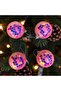 4-Piece Disco Ball Christmas Ornament, Party Disco Ball Ornament, Pink Disco Ball Ornament 5 cm - 7