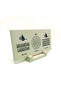Nazar Verse-Prayer for Blessings-Ayat-Al Kursi Printed Natural Stone Tabletop 10cm X 20cm |   Dh-31