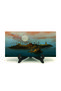 Istanbul Silhouette Printed Wooden Tabletop 10X20 Drt-1 - 2