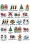 Winter Vibes Winter Mood Sticker Set 3-5cm Happy New Year Cozy Winter Snow Christmas Sticker Nsti0212