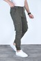 Linen Cargo Pocket Seasonal Trousers with Elastic Legs - 2