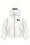 00 Hooded Zippered Windbreaker Jacket
