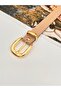 Gold Bridge Buckle Women's Belt, Jacket Belt, Trouser Belt. - 5