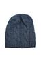 Winter Soft Textured Wool Hair Knitting Pattern Thick Knitwear Tuşe Scarf and Beanie 2-Piece Set - 2