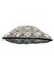 45X45 Silver Color Shiny Capitol-Like Looking Cushion Cover - 4