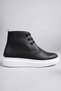Slw207 Oslo Lace-Up Skin Men's Daily Sports Boots Bt - Black - 4