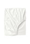 Ullvide Fitted Sheet, White, 180X200 cm