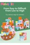 Wooden Stacking Toy Set with 24 Animal Blocks, Multifunctional Stacking Toys, Animal Blocks Jigsaw P - 5