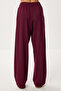 Modal Top and Bottom Set with Flap Pocket Lby0025 Mürdüm - 7