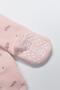 Organic Cotton Baby Socks Blossom Towel Pantyhose Girls Boys (Pink) - 2