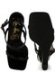 Women Fantasy Wedge Heel Sandals in Black - 4