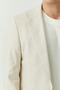 Men's Single Button Mono Collar Jacket - 8
