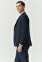 Men's Swallow Collar Textured Jacket - 5