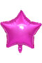 Fuchsia Star Foil Balloon All Colors 45cm Stylish Image Compatible with Air and Helium