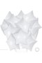White Star Foil Balloon All Colors 45cm Stylish Image Compatible with Air and Helium - 2