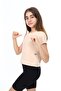 Girl's Crew Neck Short Sleeve T-Shirt - 3
