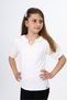 Girl's Printed V-Neck Short Sleeve T-Shirt - 3