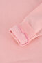Girl's 3 Thread Ş Fleece-Lined Basic Sweatshirt Crew Neck 5-14 Years Powder - 7