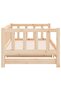 Pull-out Day Bed without Mattress 2x(90x200) cm Solid Wood Pine - 6