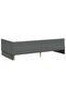 Corner Bed Frame with Headboard Dark Grey 90 cm x 200 cm Fabric - 6