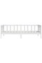 Day Bed without Mattress White Solid Wood Pine 90x200cm - 4