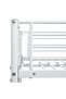 Bunk Bed without Mattress White Metal 90x200cm - 5