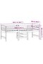Bed Frame without Mattress 90x200 cm Solid Wood Pine - 5