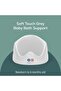 Soft Touch Baby Bath Support | Ergonomic Mesh Seat for Newborns to 6M | Grey - 2