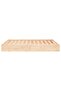 Bed Frame without Mattress Solid Wood 180x200 cm Super King Super King Size - 5