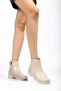 165-204 Beige Yanki Daily Women's Boots - 2