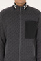 Men's Regular Fit Gray Zippered Knitted Cardigan 50309985-Vr024 - 6
