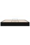 Ottoman Bed Frame No Mattress Black 200x200 cm Velvet - 6