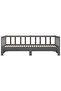 Pull-out Day Bed without Mattress Grey 2x(90x200)cm - 5