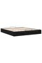 Ottoman Bed Frame No Mattress Black 200x200 cm Velvet - 8