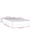 Box Spring Bed Frame Dark Grey 90x200 cm Fabric - 3